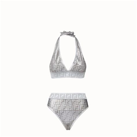 fendi bikini kopen|Fendi high waisted swimsuit.